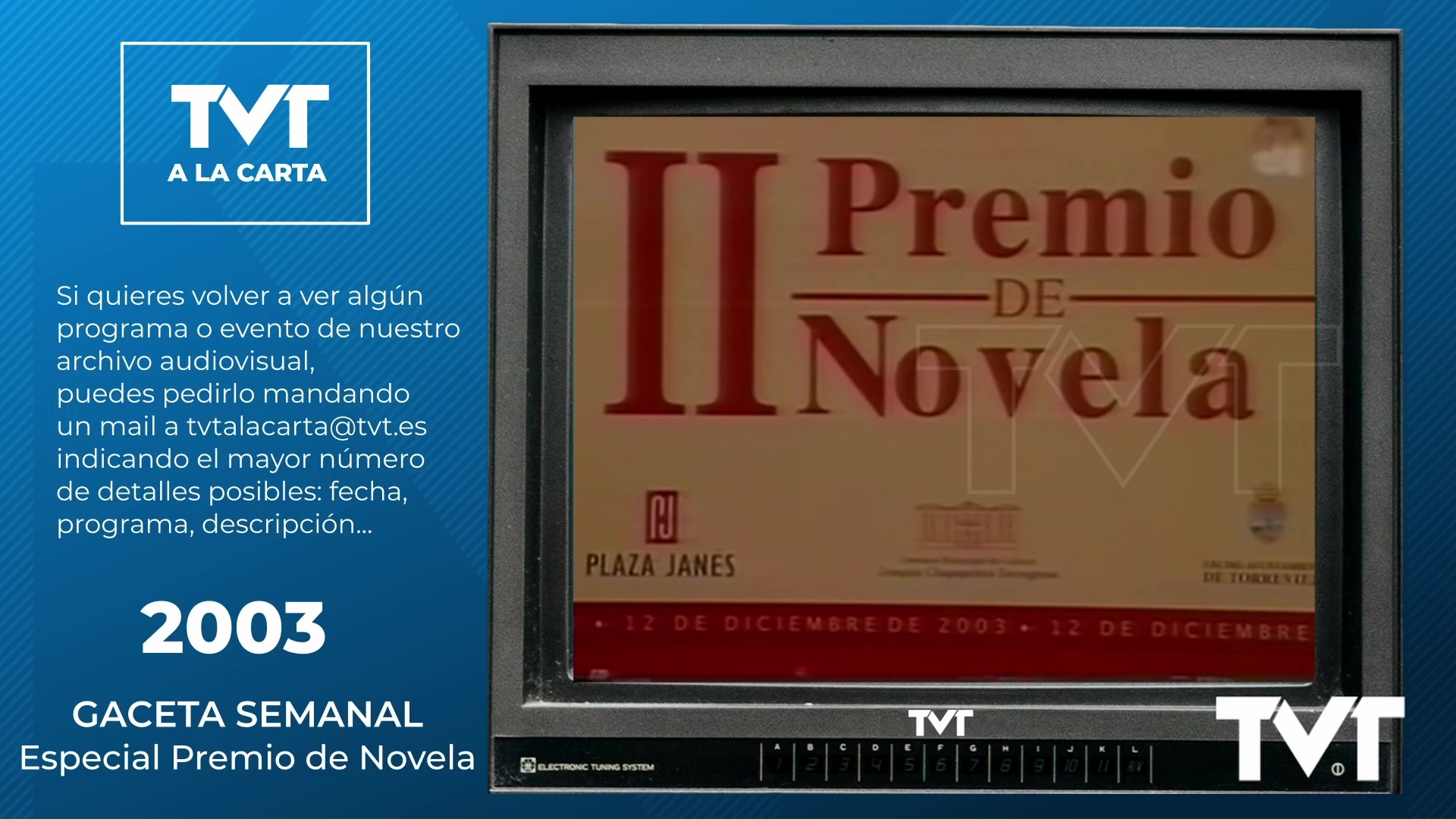 25 - Gaceta Semana Premio Novela 2003